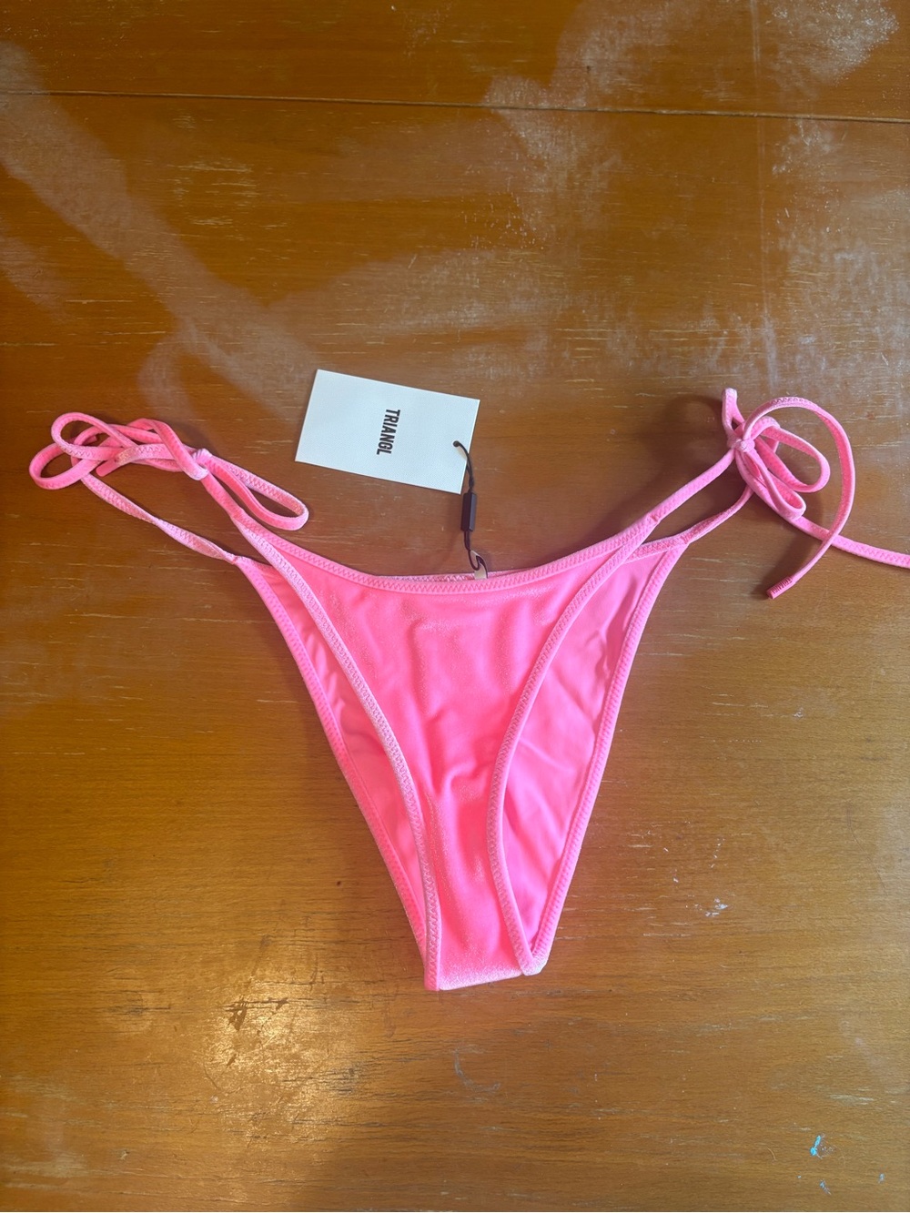 NWT Triangl Pink Velvet Candy Bottoms